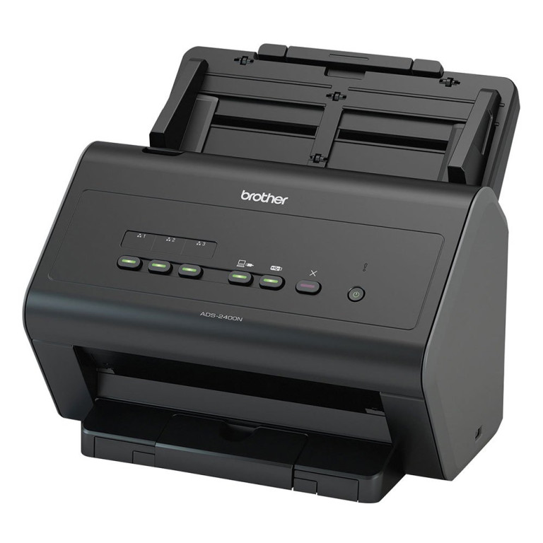 Escaner Brother De Escritorio Ads2400n 80ipm Red Ethernet Ads 2400N