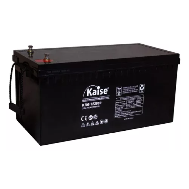 Batería Gel 12v 200ah Kaise Ciclo Profundo Solar Original