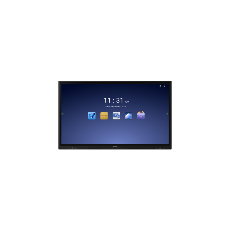 Pantalla Interactiva Ricoh A7500 75" Flat Panel 4K Android OPS Compatible