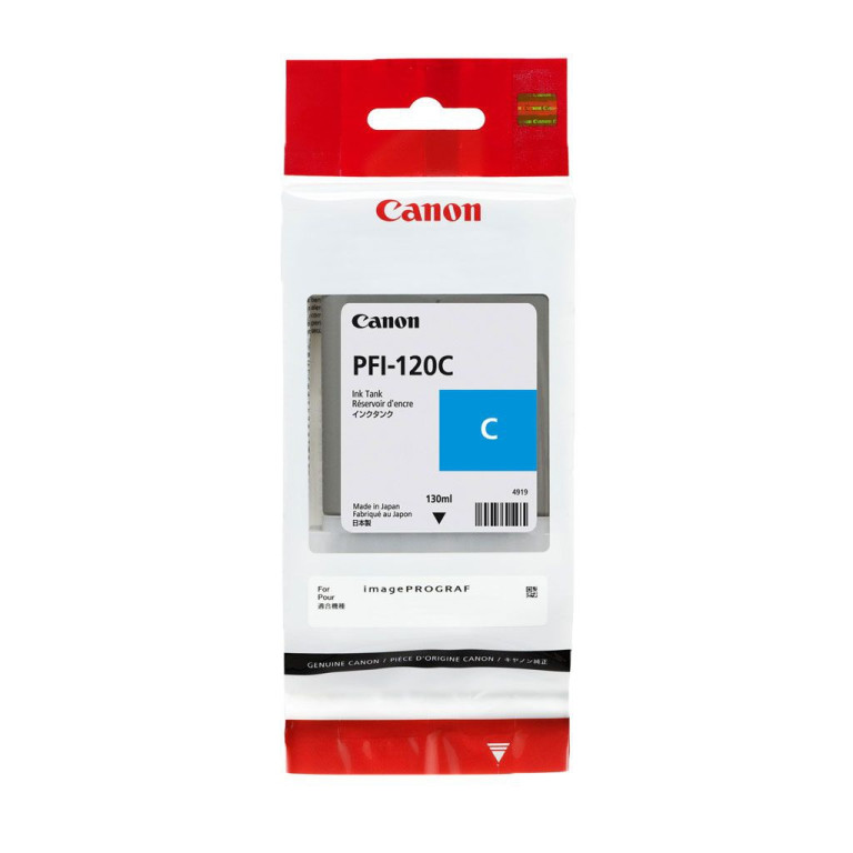 Cartucho Original Canon Pfi 120 Cian Tm 200 / Tm 300 / Tm305