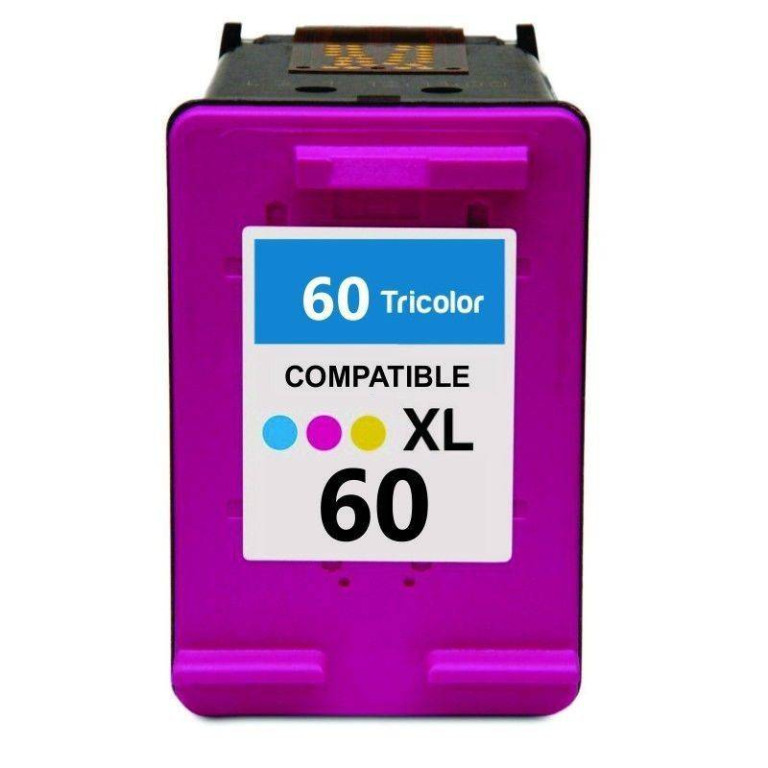  Cartucho Alternativo HP 60xl Color F4280 F4480 D1660 D110 C4780