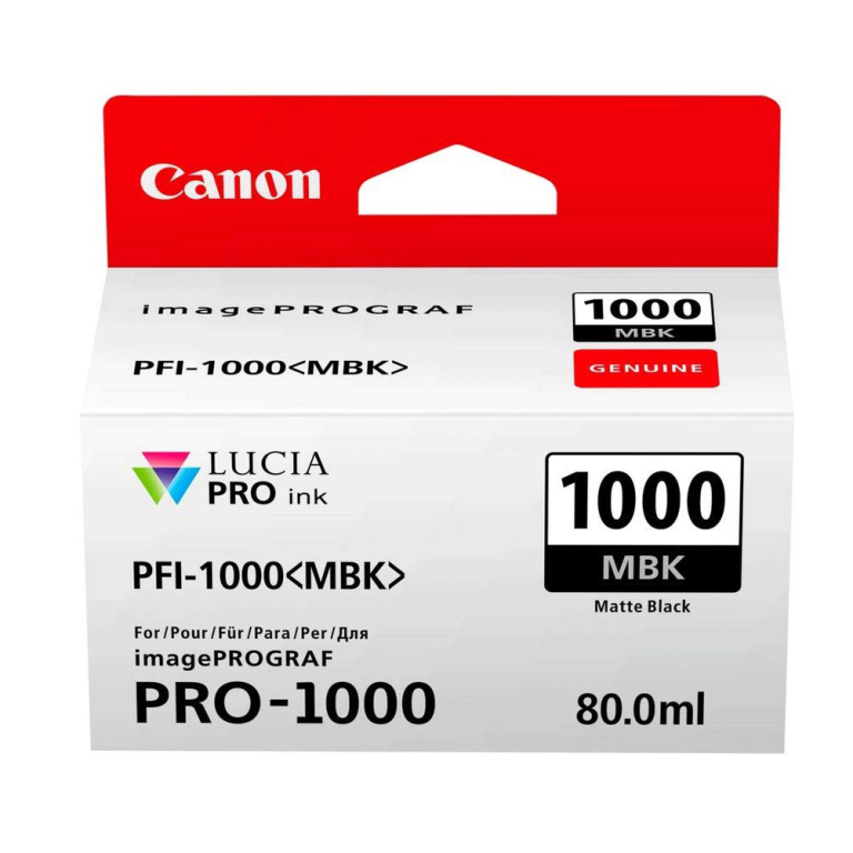 Cartucho Canon Pfi 1000 Mbk Lucia Pro 1000 Negro Mate