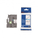 Cinta original Brother Termocontraible NEGRO / BLANCO 5,8 MM HSe211E HSE211