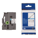Cinta original Brother Termocontraible NEGRO / BLANCO 17,7 MM HSe241 HSe241E