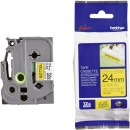 Cinta DOBLE ADHESIVO NEGRO / AMARILLO 24 MM TZeS651 Cinta DOBLE ADHESIVO NEGRO / AMARILLO 24 MM TZeS651