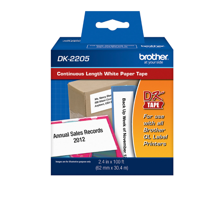  Rollo Etiquetas Cinta Brother Original DK2205