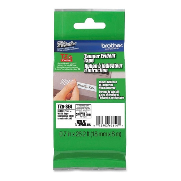 Cinta DE SEGURIDAD 18 MM TZeSE4