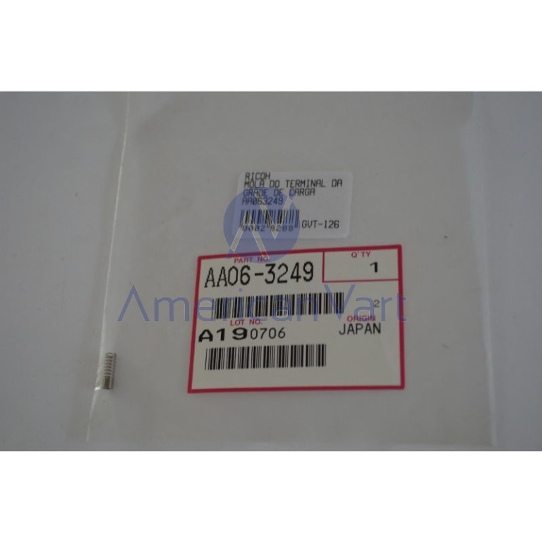 Resorte AA063249 Ricoh Original 551 700 1055