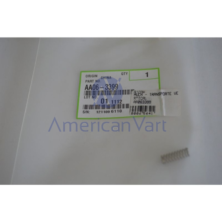 Resorte AA063399 Ricoh Original 2500