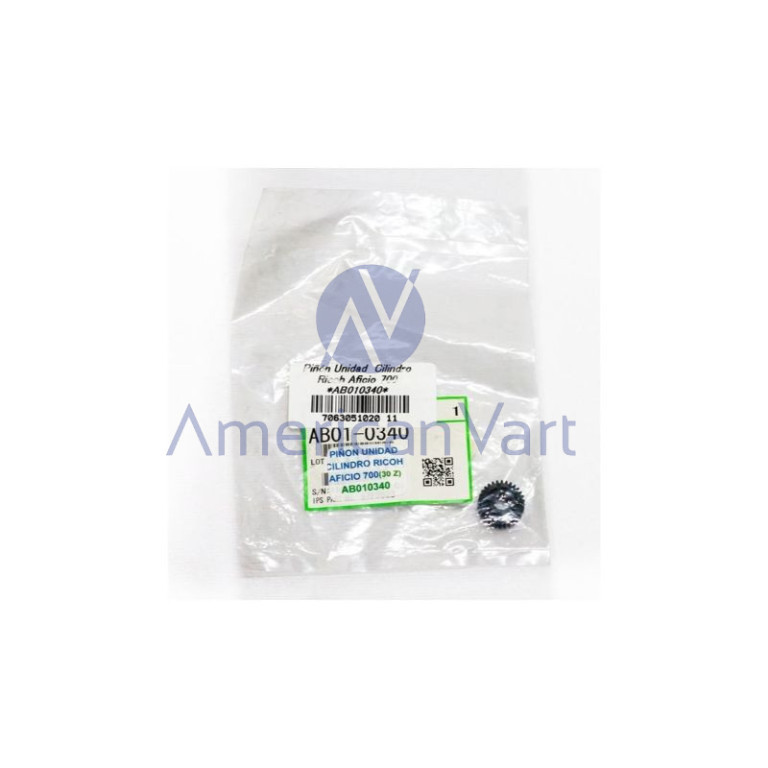 Engranaje 30T AB010340 Ricoh Original FT6350 FT6645 FT7650