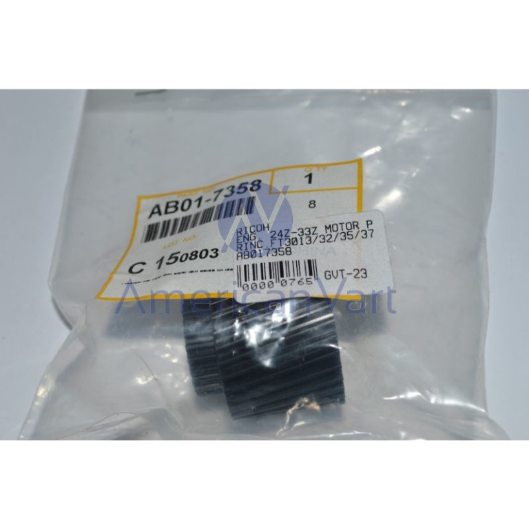Engranaje 24Z 33Z AB017358 Ricoh Original FT3213