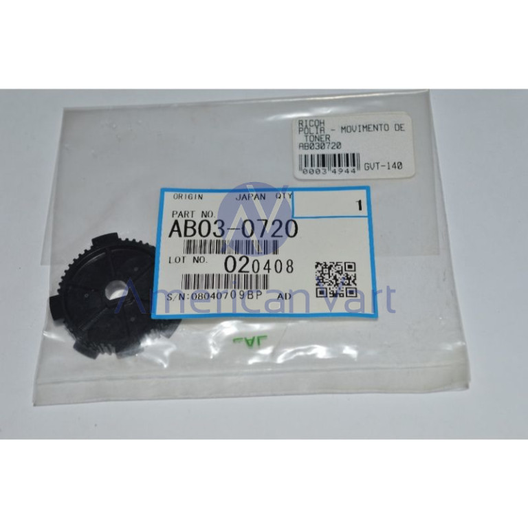 Engranaje Cable AB030720 Ricoh Original 551 700