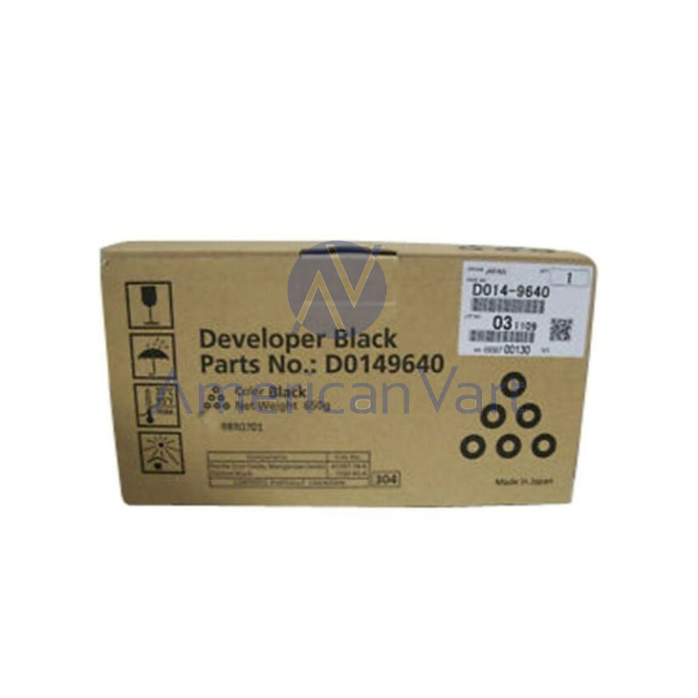 Cilindro Unidad Revelador Negro D0149640 Ricoh Original C6000 C7500 C700